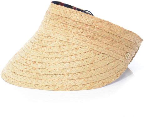 mens gucci sun visor|Gucci sun hat straw.